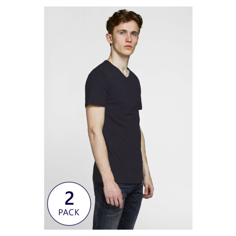 2PACK Bavlnené tričko JACK AND JONES JacBasic Crew II Jack & Jones