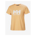 Oranžové dámske tričko HELLY HANSEN HH Logo T-Shirt 2.0