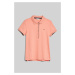 POLOKOŠEĽA GANT CONTRAST COLLAR SS PIQUE POLO PEACHY PINK