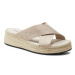 Calvin Klein Jeans Espadrilky Sporty Wedge Rope Sandal Mr YW0YW01364 Béžová