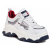 Tommy Jeans Sneakersy Recycled Mesh Flatform Shoe EN0EN00808 Biela