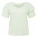 Tom Tailor Women + Tričko  pastelovo zelená