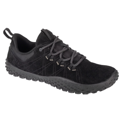 ČIERNE TURISTICKÉ BAREFOOT TOPÁNKY MERRELL WRAPT J037753