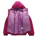 Dětská hi-therm bunda ALPINE PRO KISHO fuchsia red 164-170