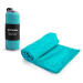 Spokey MANDALA Quick-drying sports towel, turquoise, 80 x 160 cm