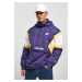 Starter Color Block Half Zip Retro Jacket Starter Purple/WHT/Buff Yellow