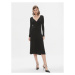 Pinko Úpletové šaty Coccodrillo 102023 A18P Čierna Regular Fit