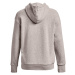 Mikina Under Armour Essential Fleece Hoodie Ghost Gray Light Heather