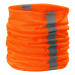 MALFINI Šatka HV Twister - Reflexná oranžová