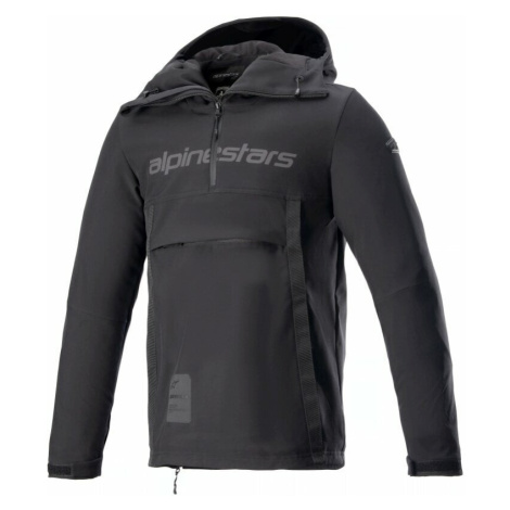 Alpinestars Sherpa Hoodie Black/Reflex Textilná bunda