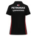 Mercedes AMG Petronas dámske polo tričko official black F1 Team 2023
