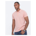 Ombre Pique knit polo shirt