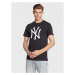 New Era Tričko New York Yankees 11204000 Tmavomodrá Regular Fit