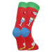 Veselé ponožky Styx vysoké Párty (H1251) L
