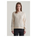 MIKINA GANT REG TONAL SHIELD C-NECK SWEAT LINEN