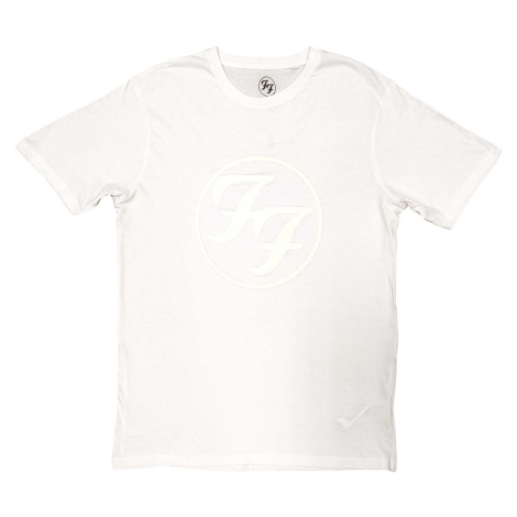 Foo Fighters tričko Ff Logo Biela