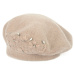 Art Of Polo Beret Sk23366-1 Light Beige