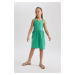 DEFACTO Girl's Sleeveless Dress