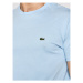 Lacoste Tričko TH6709 Modrá Regular Fit