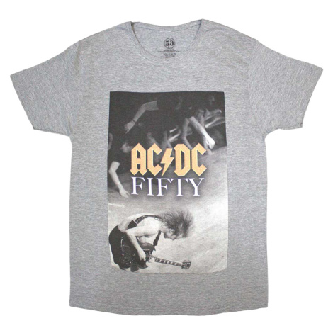 AC/DC Tričko Angus Stage Grey