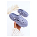 Kids foam slippers Crocs Blue Cloudy