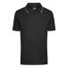 James&amp;Nicholson Pánska polokošeľa JN986 Black