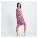 Šaty Urban Classics Ladies Bleached Dress Purple