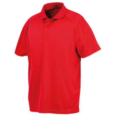 Spiro Unisex funkčné polo tričko RT288 Red