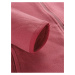 Ružová dámska fleecová mikina ALPINE PRE SIUSA