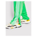 Adidas Teplákové nohavice adicolor Classics Firebird H09032 Zelená Regular Fit