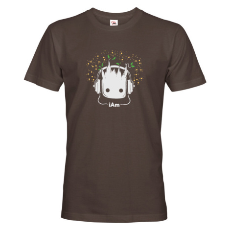 Pánske tričko Groot z filmu Strážcovia galaxie - Ja som Groot na tričku