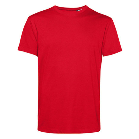 B&amp;C Pánske tričko TU01B Red B&C