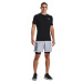 Tričko Under Armour Hg Armour Fitted SS Tee Black/ White M