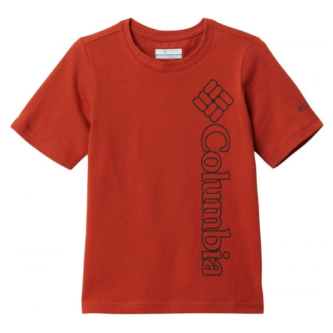Columbia HAPPY HILLS GRAPHIC SHORT SLEEVE TEE Detské tričko, červená, veľkosť