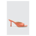 Trendyol Orange Blunt Nosed Women's Slippers