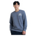 Mikina Under Armour Rival Terry Graphic Crew Pitch Gray Full Heather