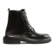 Calvin Klein Čižmy Lace Up Boot HM0HM01028 Čierna