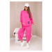 Women's set sweatshirt + pants Punto - pink