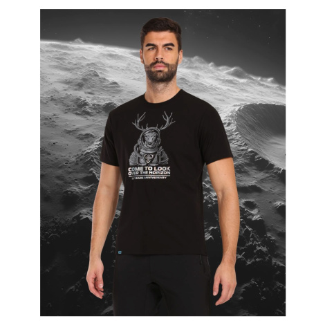 Pánske tričko LTD CALYPSO-M Čierne s potlačou - Kilpi s potiskem