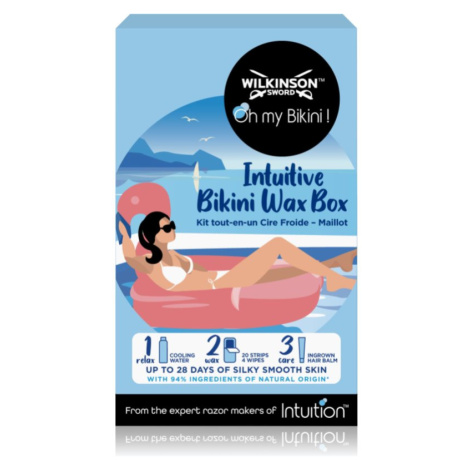 Wilkinson Sword Intuitive Bikini Wax depilačná sada línia bikín a podpazušia