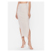 Calvin Klein Puzdrová sukňa Iconic K20K205718 Sivá Slim Fit