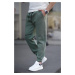 Madmext Khaki Pocket Detailed Men's Basic Sweatpants 6523