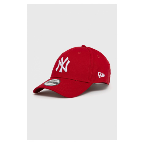 Čiapka New Era 10531938-red, červená farba, s nášivkou