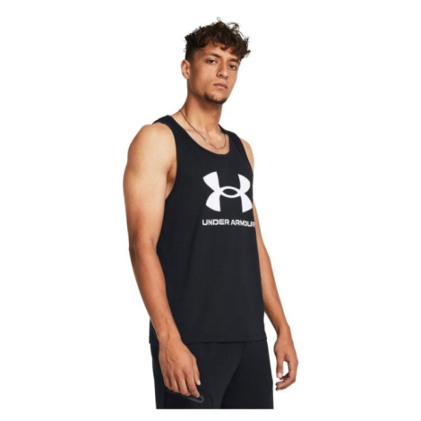 Under Armour Tielko SPORTSTYLE LOGO TANK Black  XXLXXL