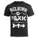 tričko hardcore AMENOMEN RELIGION Čierna