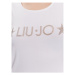 Liu Jo Beachwear Top VA3100 J5360 Biela Regular Fit