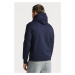 MIKINA GANT REG TONAL SHIELD HOODIE EVENING BLUE