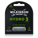 Wilkinson Sword Hydro3 Skin Protection Black Edition náhradné hlavice