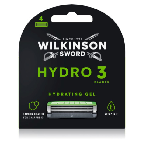 Wilkinson Sword Hydro3 Skin Protection Black Edition náhradné hlavice