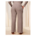 Triumph Pyžamové nohavice Thermal MyWear Wide Leg Trousers 10216564 Béžová Regular Fit